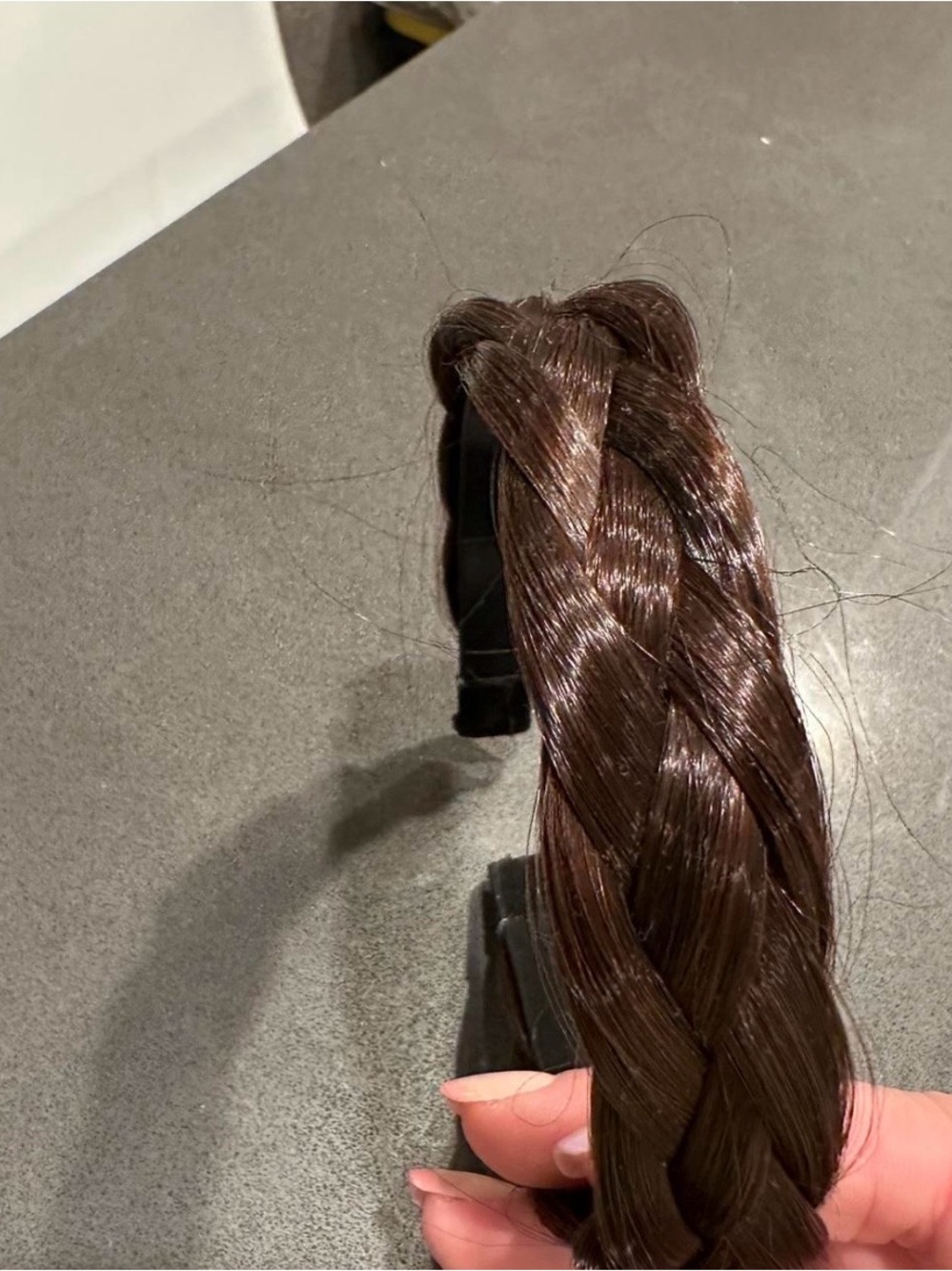 Brown Braided Hair Headband - Unbranded